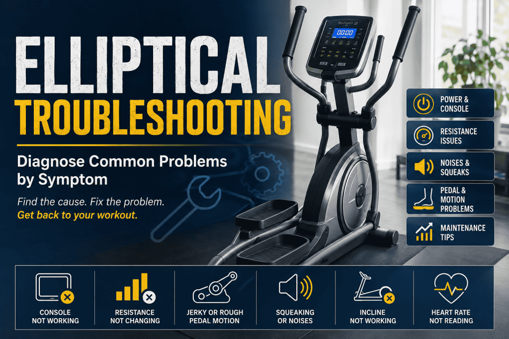 elliptical troubleshooting