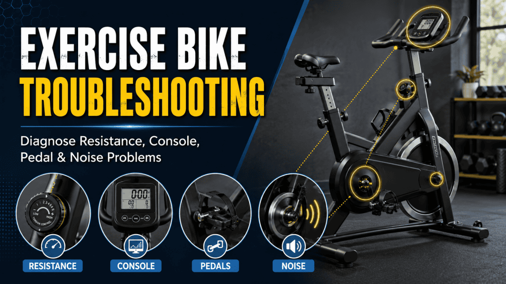 Exercise bike troubleshooting