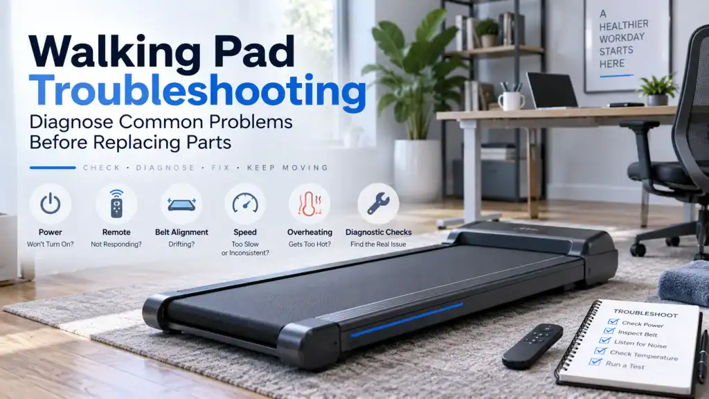 Walking Pad Troubleshooting Diagnose Common Problems Before Replacing Parts