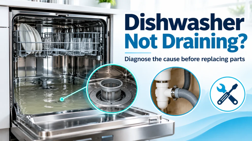 dishwasher not draining